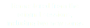 Remastered from the original sessions,
including two new songs